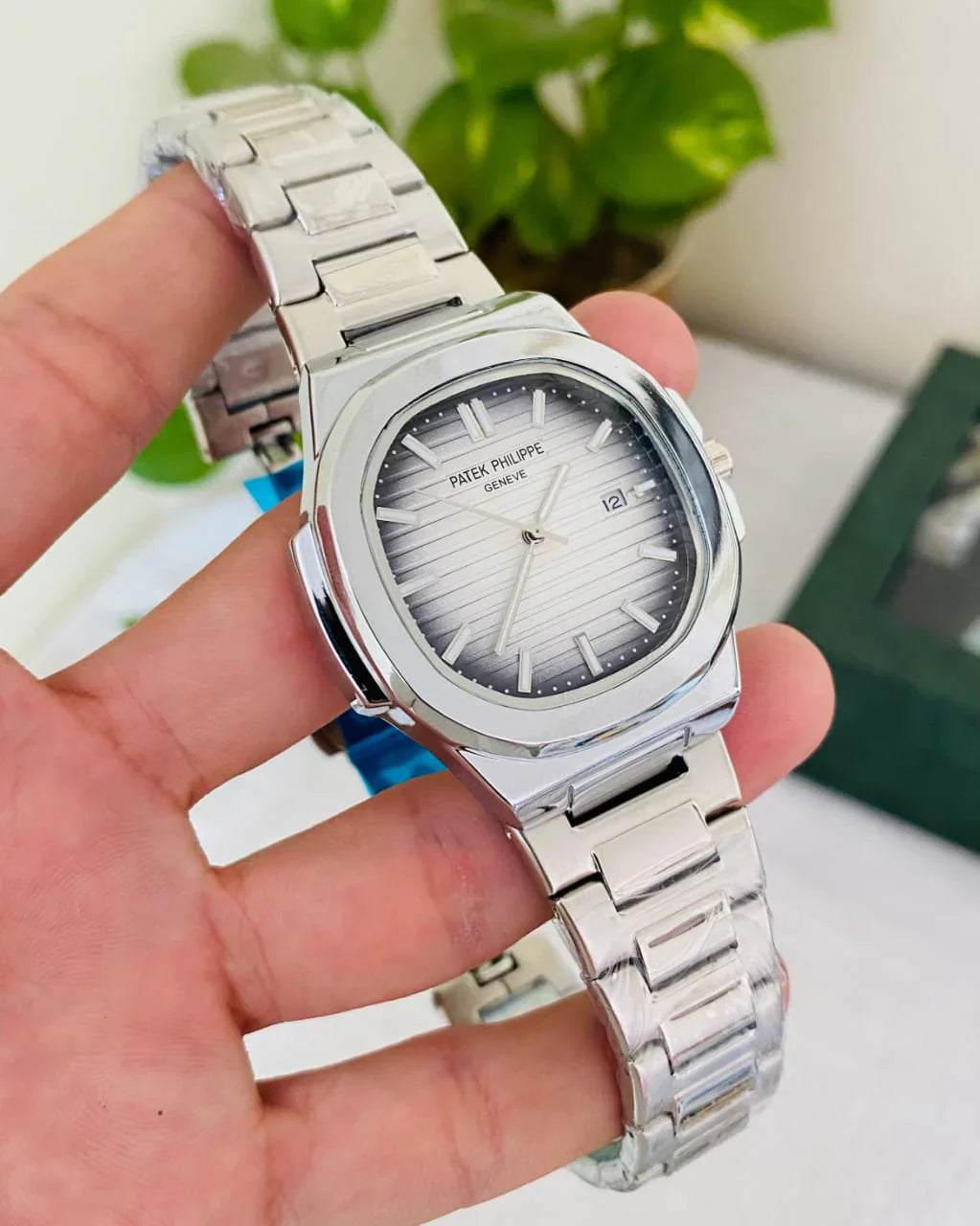 Patek Philippe Nautilus-Inspired Luxury Stainless Steel Watch20%off